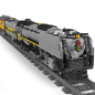 Preview: MOULD KING 12031 | Union Pacific UP844 Dampflokomotive
