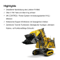 Preview: MOULD KING 17070 | R 9800 Grubenbagger - gelb