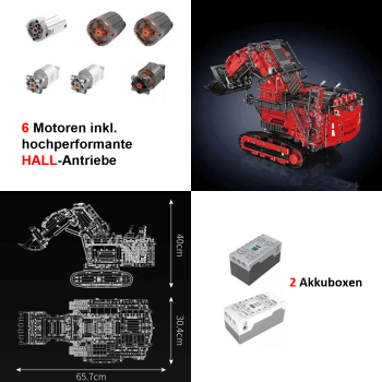 Preview: MOULD KING 17071 | Liebherr R 9800 Grubenbagger