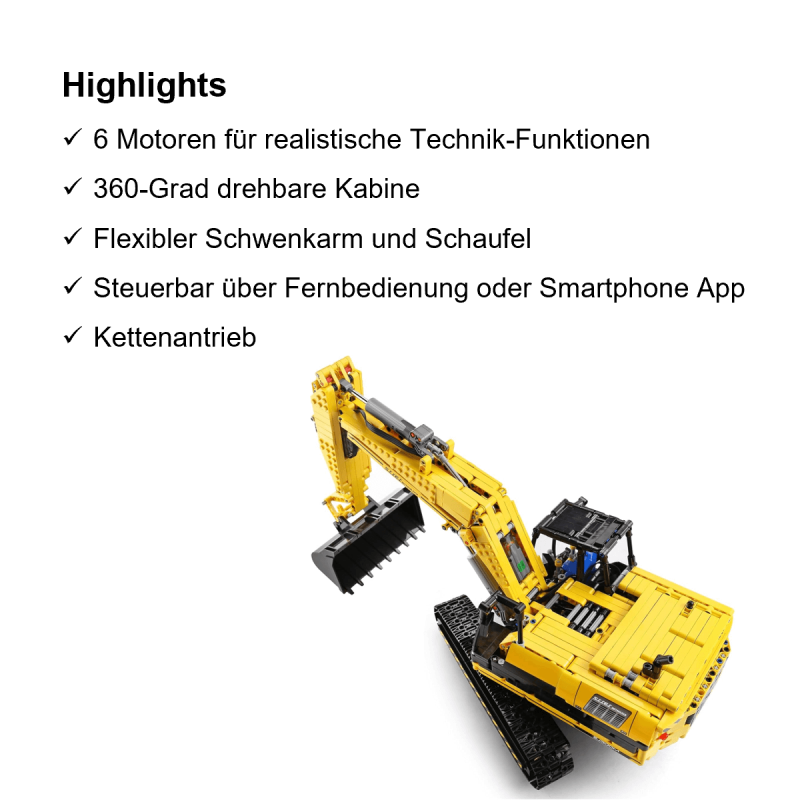 MOULD KING 13112 | Raupenbagger