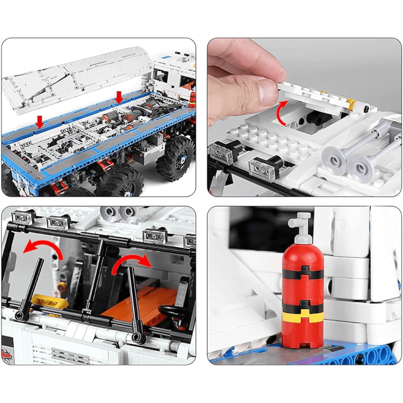 MOULD KING 13144 | Tatra T813 8×8 PROFA