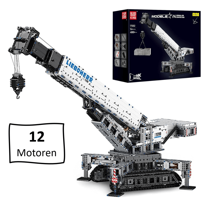 MOULD KING 17002 | Raupenkran 11200