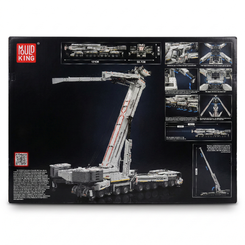 MOULD KING 17007 | Ultimate LTM 11200 Autokran