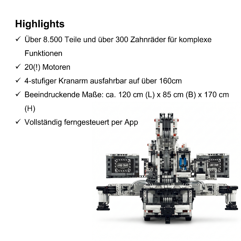 MOULD KING 17007 | Ultimate LTM 11200 Autokran