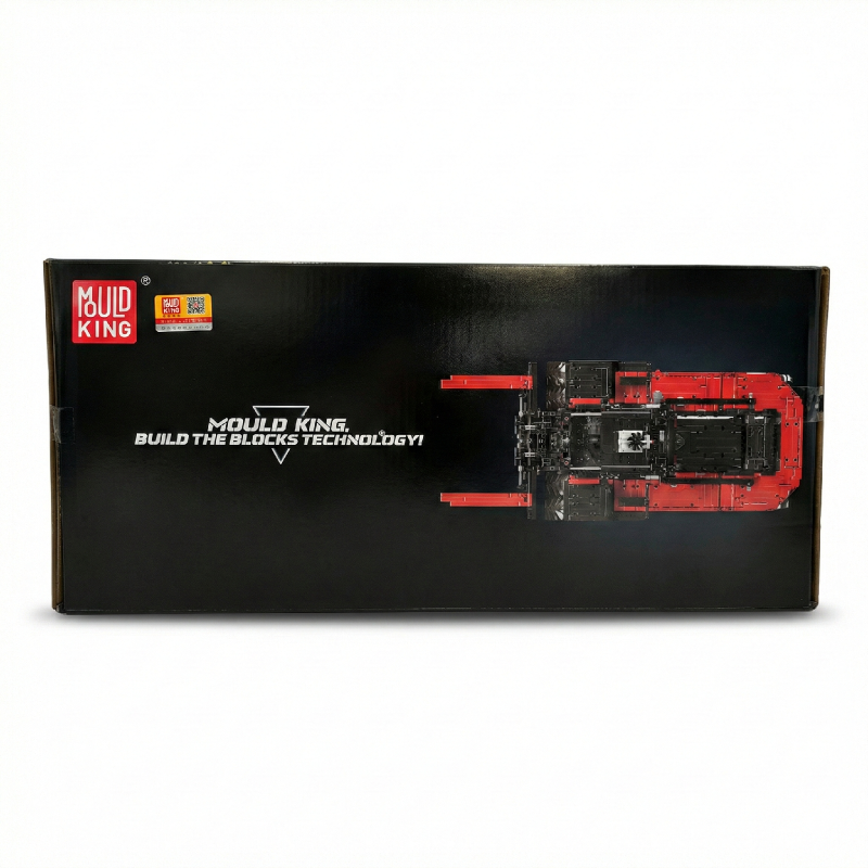 MOULD KING 17045 | Schwerlast-Gabelstapler - rot