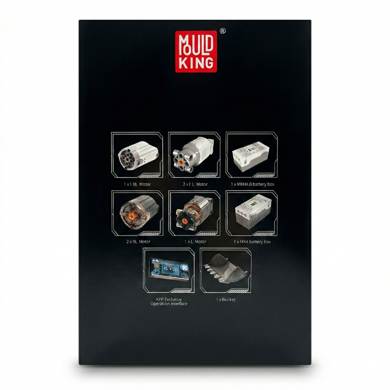 MOULD KING 17070 | R 9800 Grubenbagger - gelb