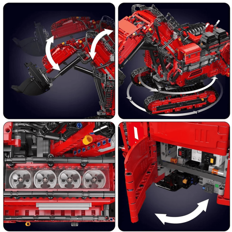 MOULD KING 17071 | Liebherr R 9800 Grubenbagger